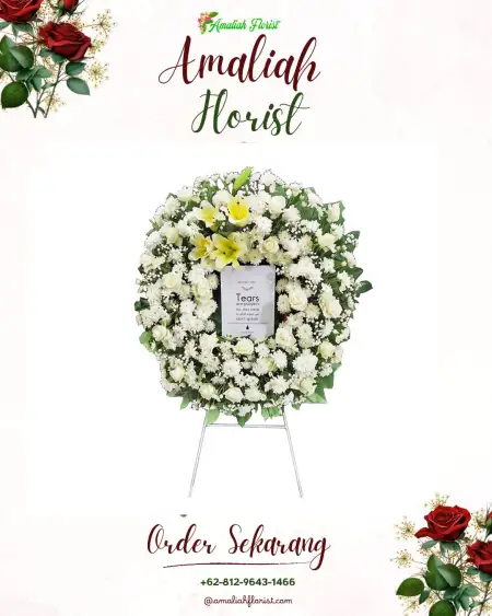 Krans Bunga Duka Amuntai Tengah